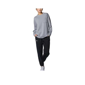 Under Armour Drop Shoulder Sleeve T Shirt Women's Smoke Gray