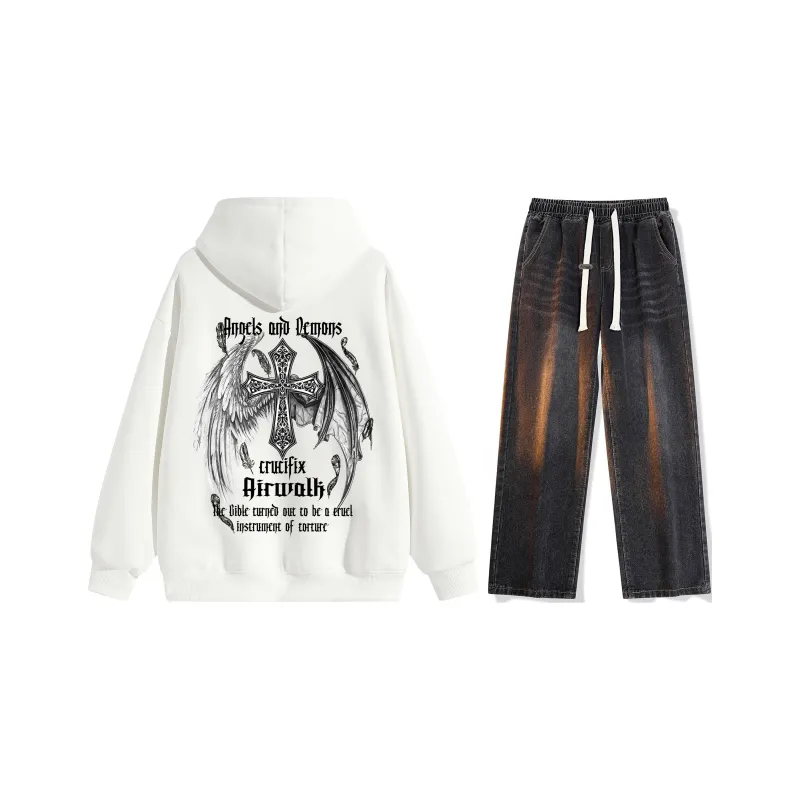 Airwalk Sweatshirt Sets Unisex-2
