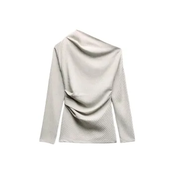ZARA T-Shirts Women's Beige