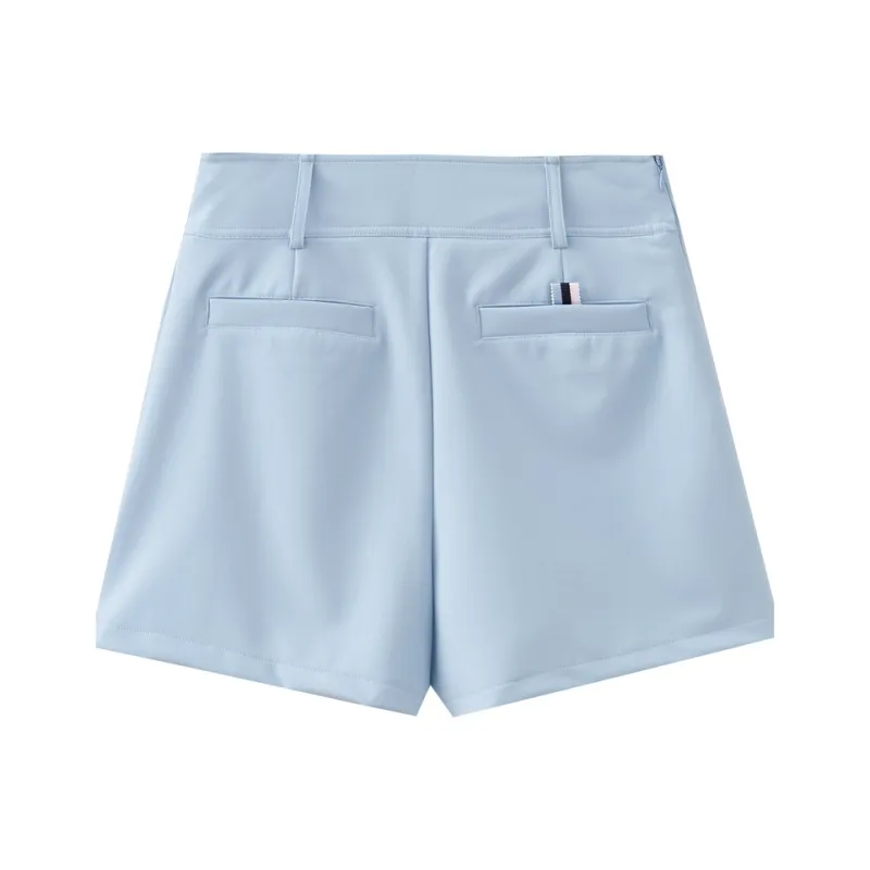 SHUIYUNJIAN Casual Short Skirts Women's Light Blue-1
