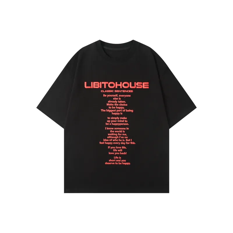 Libito Drop Shoulder Sleeve T Shirt Women's-3