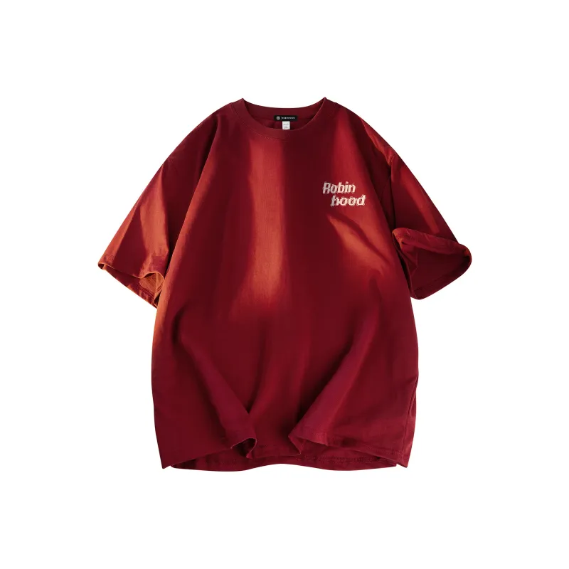 ROBINHOOD T Shirt Unisex Rose Red-13