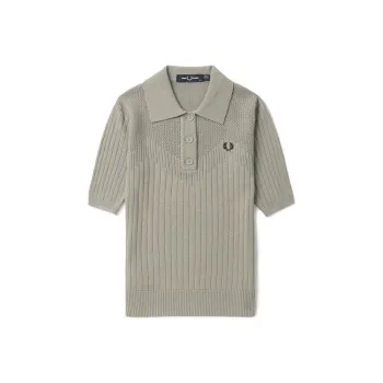 FRED PERRY FW24 Sweater Women's Green