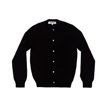 CDG Play Sweaters Women's Black