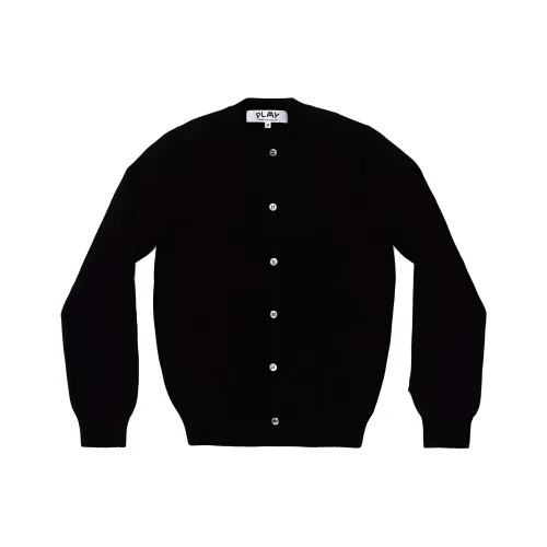 CDG Play Sweaters Women's Black