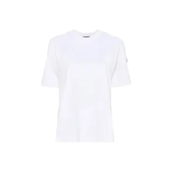 Moncler Logo embossed Cotton T shirt