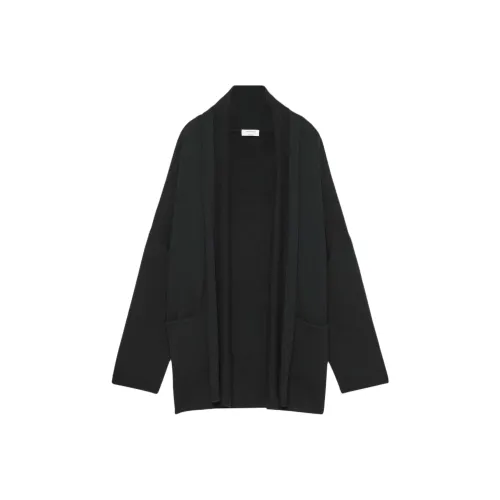 ARITZIA FW24 The Group By Babaton Nook Merino Wool Cardigan Sweater Women's BLACK/Black