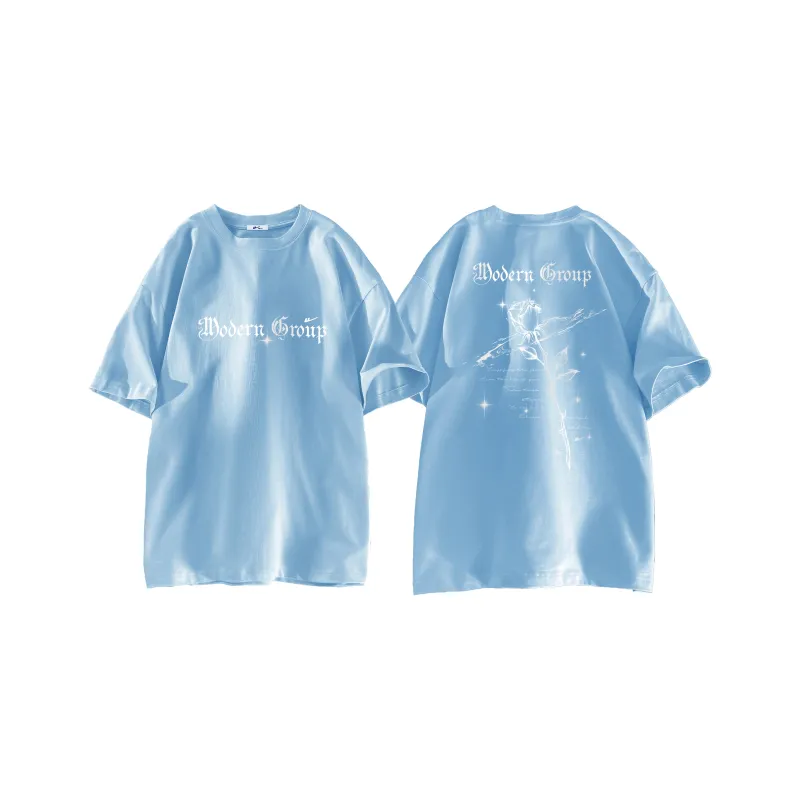 Warrior Huichao Cloud Sail Collection Drop Shoulder Sleeve T Shirt Unisex-16