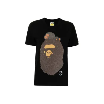 A BATHING APE T Shirts Women's Black