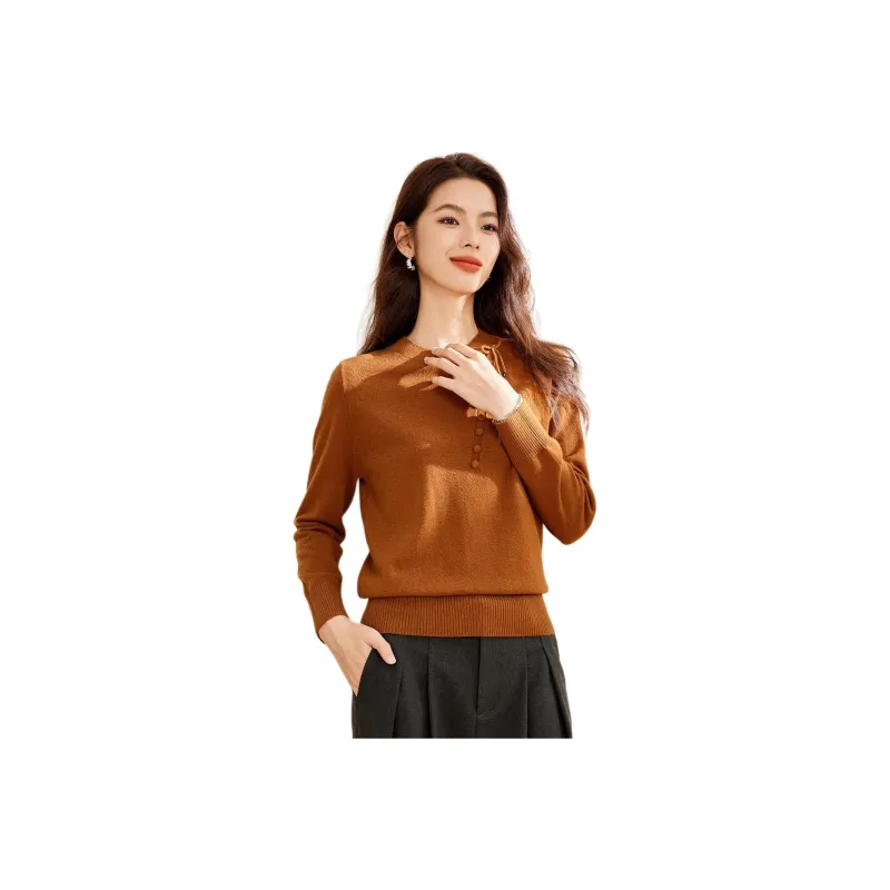 CARBAMMI Sweaters Women's Brown-0