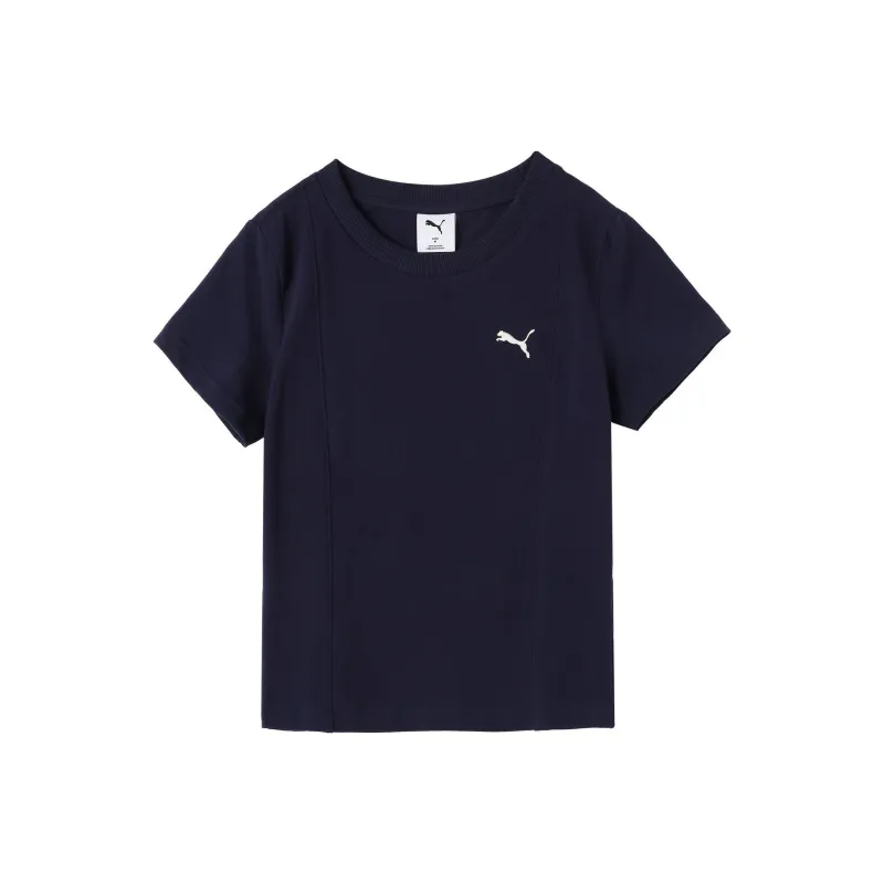 PUMA COLLECTIVE Regular T-Shirt Women's Marine Blue-0