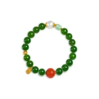 Atsuyama Bracelets Jasper Unisex