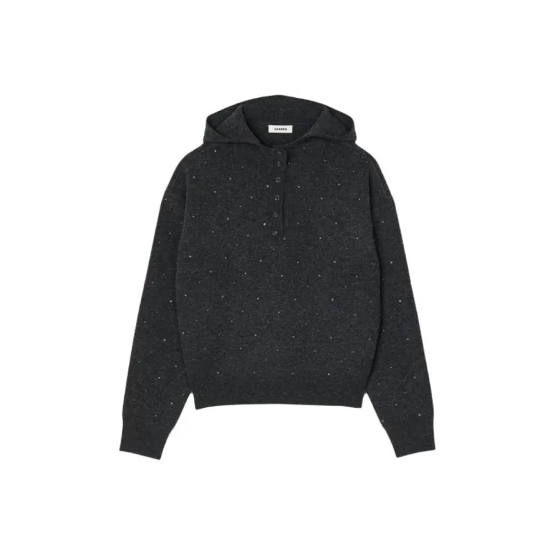 Sandro Rhinestone embellished Sweater-0