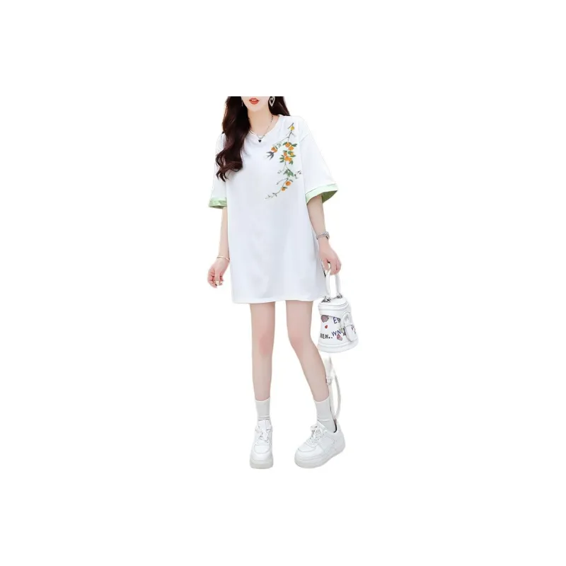 Flowers In Water T Shirt Women's-0