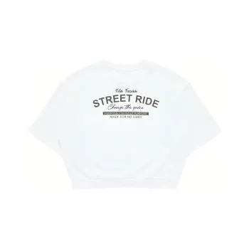 FILA FUSION Crop Tops Women's White