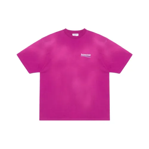 Balenciaga Oversize T Shirt 'Dark Fuchsia'