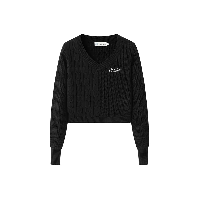 Tokyo Season Sweater Women's Black-0