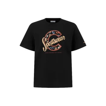 Columbia Drop Shoulder Sleeve T Shirt Women's Black