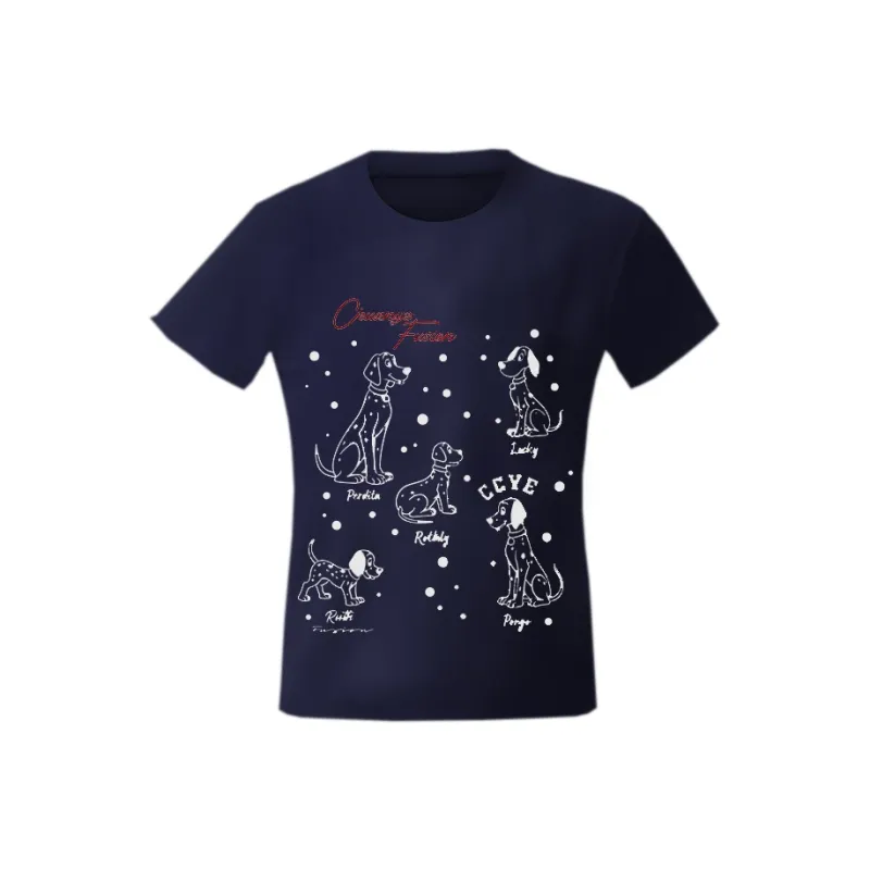 CHUANCHUANYEJIA Set in Sleeve T Shirt Women's-5