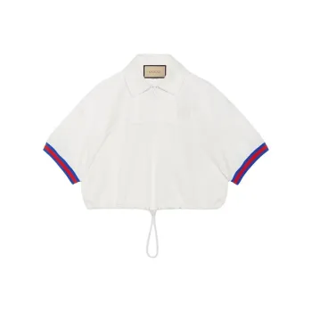 GUCCI Logo Patch Polo Shirt