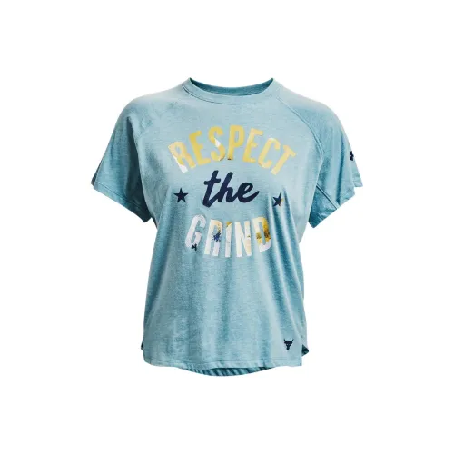 Under Armour Raglan Sleeve T Shirt Women's Blue