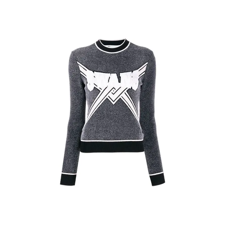 OFF-WHITE Swans Knitted Sweater-0