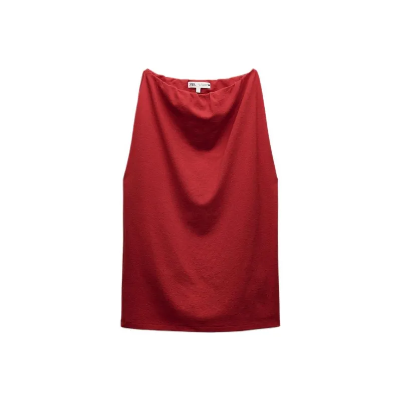 ZARA ZW Series Sweater Women's Red-0