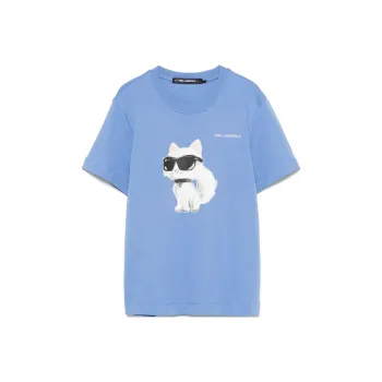 KARL LAGERFELD / Karl Lagerfeld Jeans Choupette print T shirt