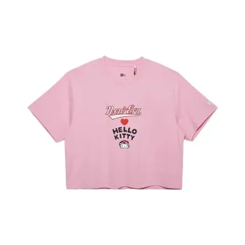 New Era Crop Tops Women's Pink
