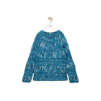 LOEWE Paula's Ibiza SS25 Knitwear Men's Turquoise