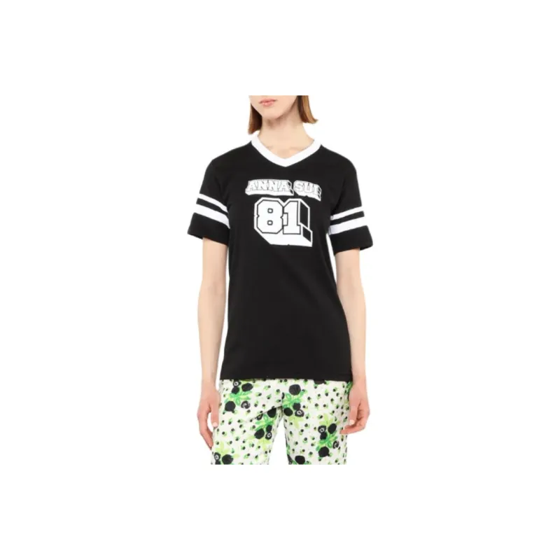 ANNA SUI T Shirts Women's Black-0