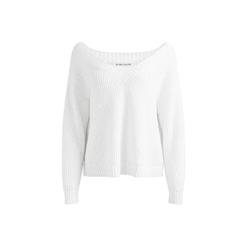 ALICE+OLIVIA FW24 Sweater Women's White