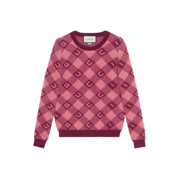 GUCCI Sweaters Women's Burgundy
