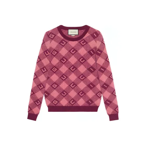 GUCCI Sweaters Women's Burgundy