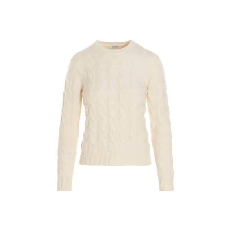 MaxMara Crewneck Long-Sleeved Jumper-0