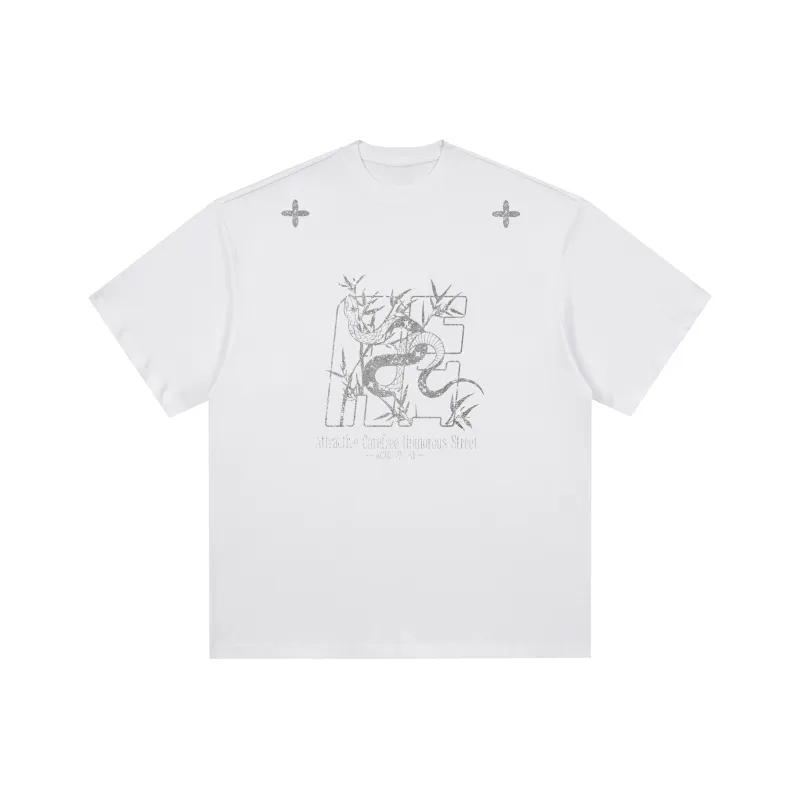 ACHS AWAKE Short Sleeved T Shirts Unisex-0