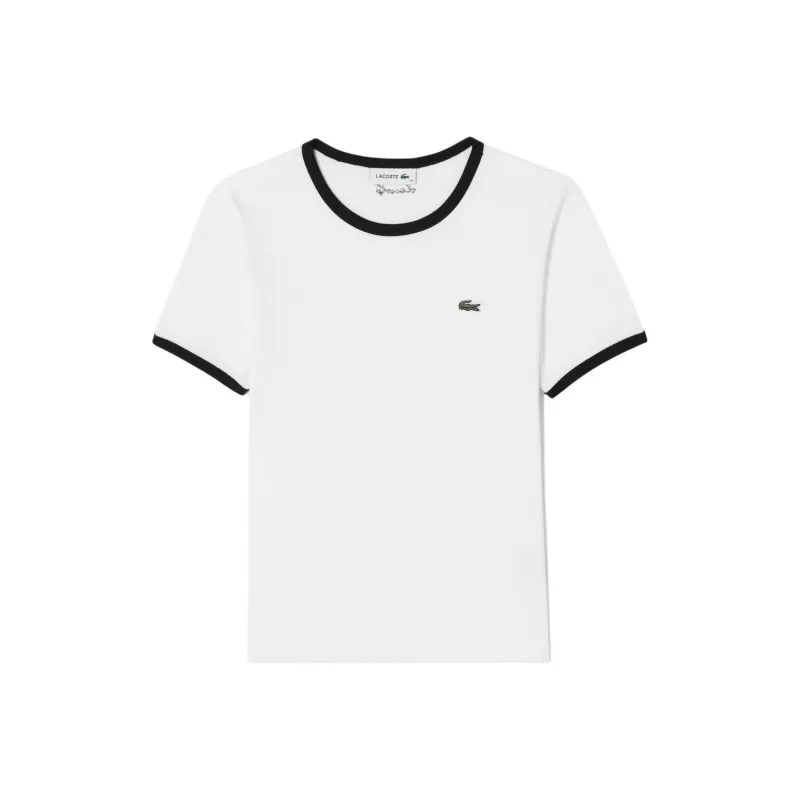 LACOSTE T Shirts Women's White-0