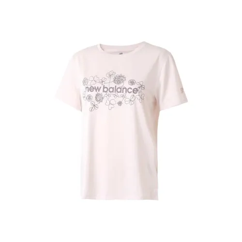New Balance T Shirt Women's Quartz Pink