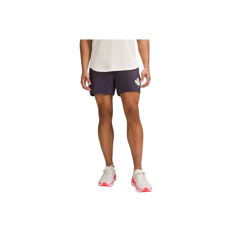 Lululemon Team Canada Collection Pace Breaker Lined Sports Shorts 5' Men's-0