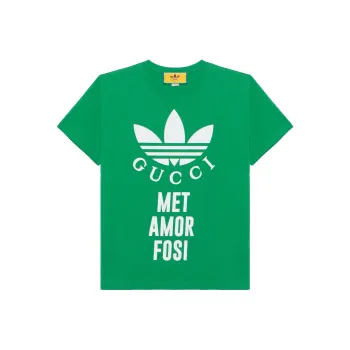 GUCCI X Adidas T Shirt Green