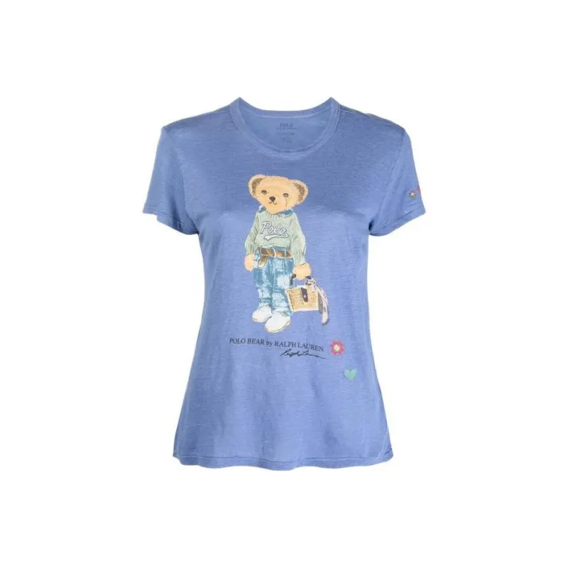 Polo Ralph Lauren FW22 T Shirt Women's Blue-0