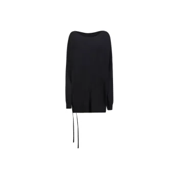 Ann Demeulemeester Drawstring Round-Neck Sweater