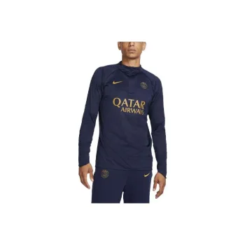 Nike Paris Saint Germain Strike Winter Warrior Soccer Jerseys Men's Marine Blue