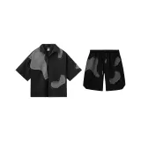 Black Top+Black Shorts