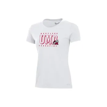 Under Armour Performance CottonCollegiate Regular T Shirt Women's White 107