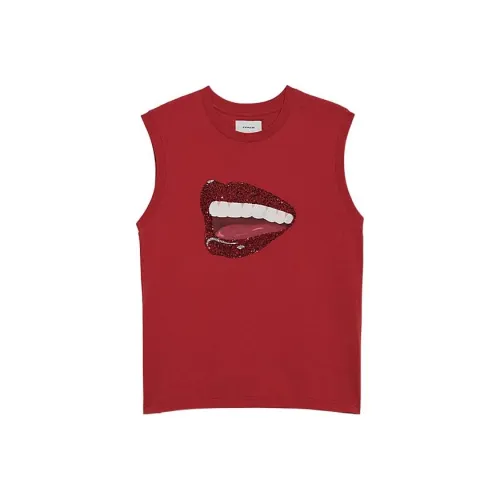 COACH T Shirts Women's Red