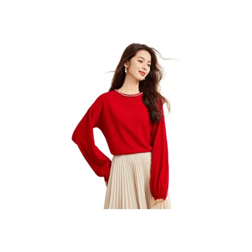 CARBAMMI Sweaters Women's Red