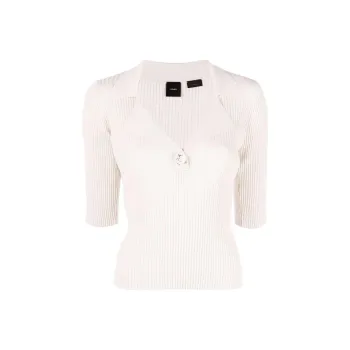 PINKO SS22 Sweater Women's White