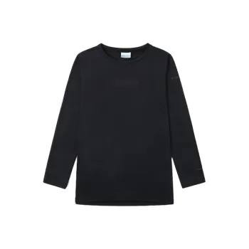 Columbia Crew Neck Loose Fit Short-Sleeved T-Shirt Women's Black