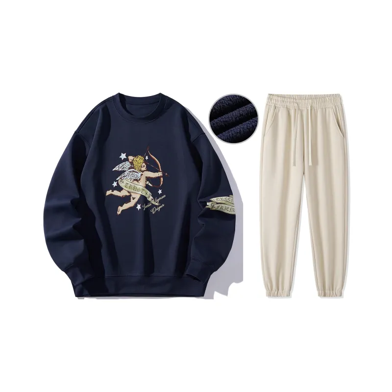 IVEIII Sweatshirt Sets Unisex-38
